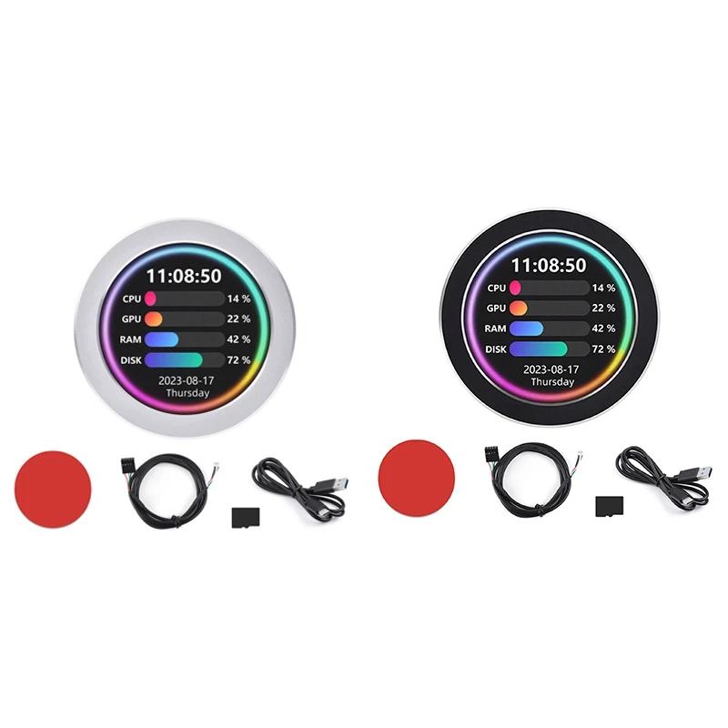 USB CPU ǻ  ͸ RGB  Ʈ м ̹ , 2.8 ġ ý  ȭ